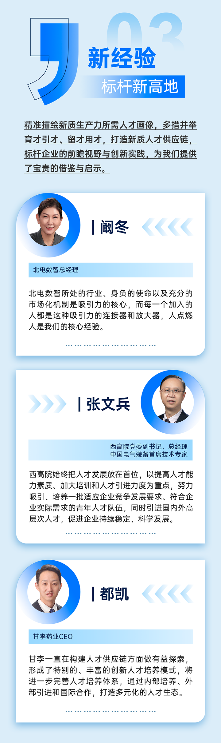 作为新质生产力领域代表的央国企、科研院所、标杆民营企业及人力资源服务业如何加快构建新质生产力人才供应链